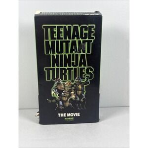 Teenage Mutant Ninja Turtles The Movie VHS 1990 TMNT Tested‎ & Works